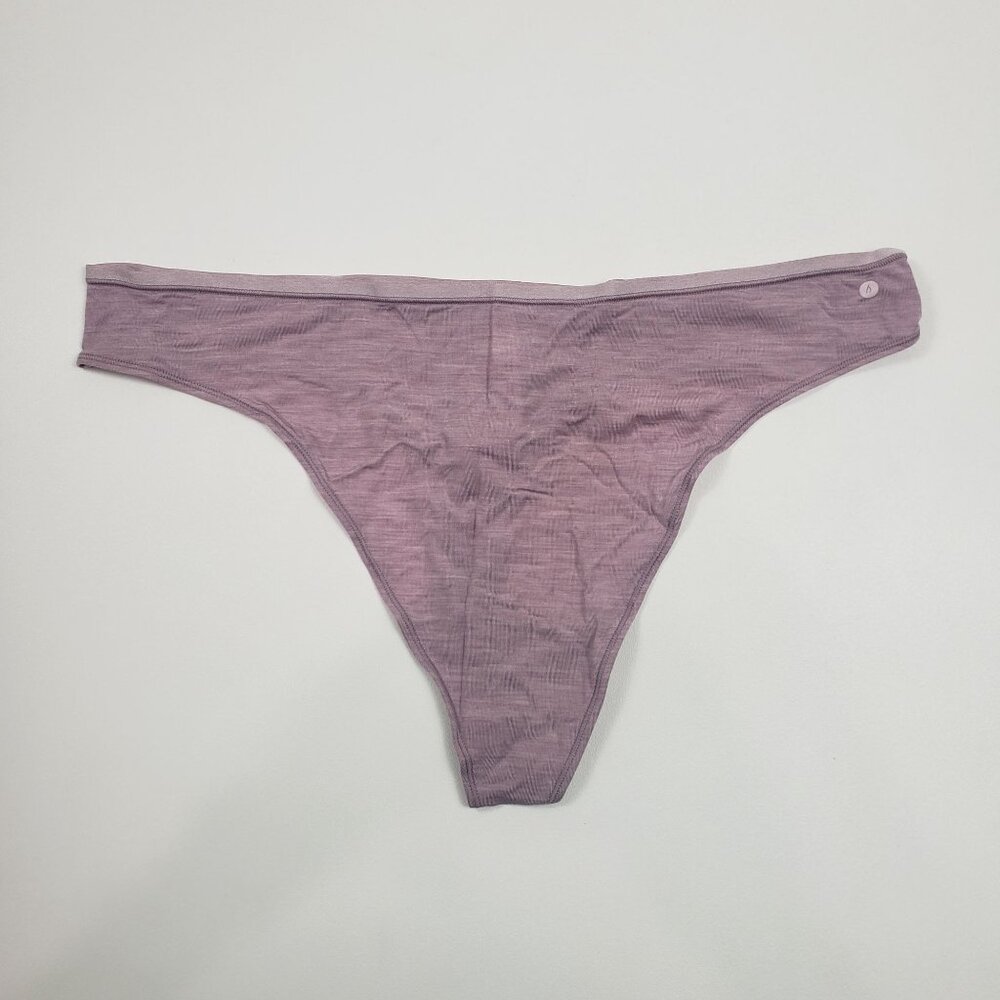 Allbirds Womens Thong Underwear 2-Pack Trino Blend 3X & XXXL Pitaya & Wheat NIB - Picture 7 of 16